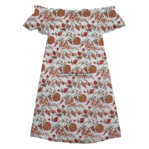 Nouvelle Robe Chic Femme 2026 à Épaules Dénudées, Imprimée et Froncée, Idéale pour Soirées et Clubs - Product Image 3