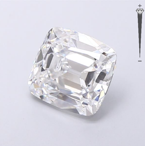 Diamante Cultivado en Laboratorio con Certificación IGI, 3.01 CT, Corte Cuadrado, Color E, Claridad VVS2, CVD LG 777616882, ROYAL GEMS para Joyería - Product Image 2