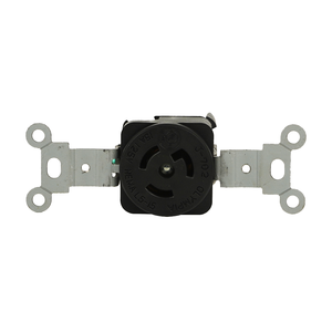 Prise industrielle robuste Hubbell compatible NEMA L5-15R à verrouillage par torsion J-702 15A 125V CUL REACH pour une alimentation stable - Product Image 6