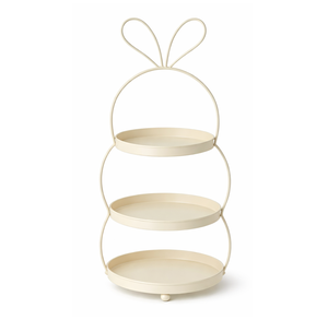 Soporte de Dos Niveles para Servir Pasteles y Cupcakes, Estilo Moderno, de Metal y Hierro, Ideal para Bodas y Fiestas de Cumpleaños - Product Image 2