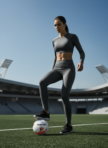 ลูกฟุตบอลเย็บด้วยเครื่องจักร คุณภาพสูง น้ำหนักเบา ผลิตจากหนัง PU เคลือบด้วยความร้อน เป็นมิตรกับสิ่งแวดล้อม เหมาะสำหรับการแข่งขันระดับมืออาชีพ - Product Image 6