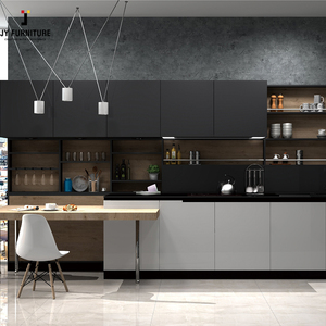 Juego de Accesorios para Gabinetes de Cocina Modulares de Melamina de Estilo Europeo de Alta Gama Personalizados de JY Project, Gabinetes de Cocina Modernos - Product Image 3