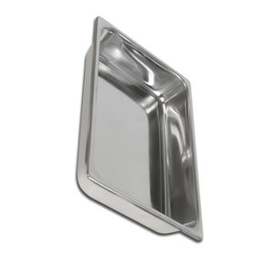 Plateaux médicaux en acier inoxydable allemand poli et réutilisables pour instruments chirurgicaux, certifiés CE, vente en gros - Product Image 5