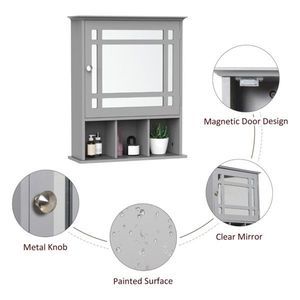 Mobile da Bagno in Legno Massello con Specchio LED 60 Pollici, Armadietto in PVC Impermeabile, Finitura Scura per Hotel - Product Image 6