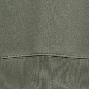 เสื้อสเวตเตอร์ไหมพรมสีเขียวมะกอกสำหรับผู้ชาย ทรงปกติ สีพื้น สวมใส่สบายในฤดูหนาว ผ้าฝ้าย 100% ระบายอากาศได้ดี คอกลม มีซับใน - Product Image 6