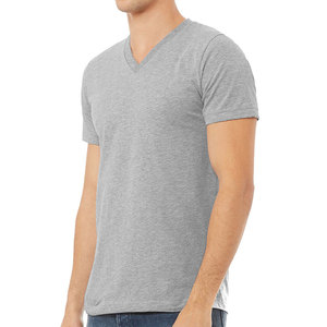 T-shirts pour hommes personnalisés, pas chers, 100% coton, logo sur le devant, séchage rapide, respirants, manches courtes, coupe classique, vente en gros - Product Image 5