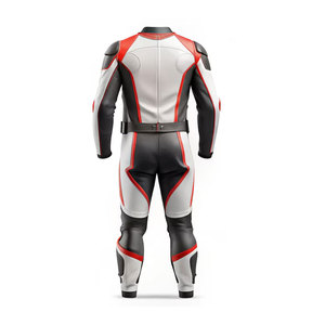 High Quality Breathable and Waterproof Genuine Leather Motorbike Suit Plus Size Protection for Auto Racing Wear - Product Image 6