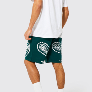 Pantalones Cortos Deportivos Casuales para Hombre, de Cintura Media, Secado Rápido, con Logotipo Personalizado, Diseño Sólido, de Algodón - Product Image 3