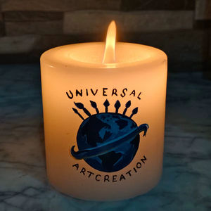 Vela de Parafina Personalizada con Impresión de Logotipo, Ecológica, para Regalos Corporativos, Promoción de Marca, para Pedidos al por Mayor - Product Image 1