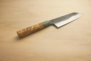 LEGACY BLADES Hand Forged Carbon Steel Chef <b>Knife</b> Wood Handle Modern High-Polish Finish 6-7.9in Blade Ambidextrous <b>Kitchen</b> <b>Knife</b> - Product Image 4