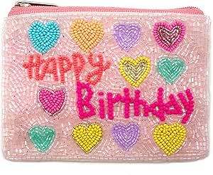 Mini Classic Coin Purse Hand Embroidery Beaded Pouch Eco-Friendly Durable Small Saving Pouch <b>Key</b> Cash Card Mixed Colors Daily - Product Image 6