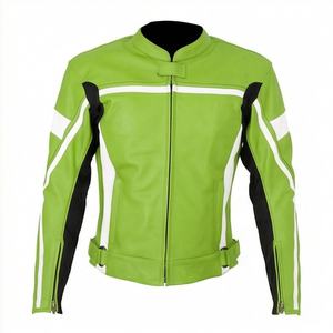 เสื้อแจ็คเก็ตหนังสำหรับนักขี่มอเตอร์ไซค์ คุณภาพสูง ทนทาน ปลอดภัย เหมาะสำหรับการขับขี่บนสนามแข่งและในเมือง - Product Image 1