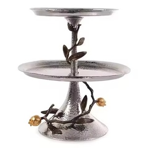 ชั้นวางเค้กโลหะ 3 ชั้น สไตล์ร่วมสมัย สำหรับจัดแสดงขนมหวาน ที่วางคัพเค้ก ตกแต่งโต๊ะ - Product Image 4