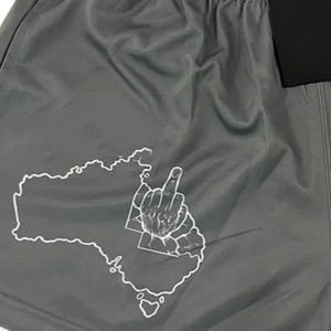 Shorts de football personnalisés en polyester à sublimation intégrale, unisexe, de haute qualité, pour l'entraînement, vente en gros OEM - Product Image 3
