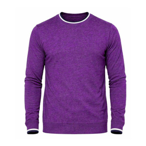 Sudadera de Hombre para Otoño, Cuello Redondo, Manga Regular, Tejido de Poliéster/Algodón, Transpirable, de Secado Rápido, Antiarrugas, Corte Holgado - Product Image 6