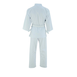 Uniforme de Karate Blanco para Hombre, 100% Algodón, Transpirable, Corte Regular, Uniforme de Artes Marciales, Talla Adulto - Product Image 3