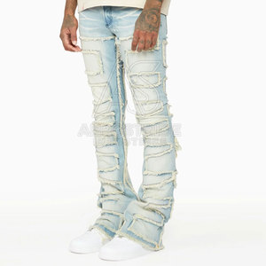 Pantalones Casuales a la Moda con Tela Ligera de Lona y 100% Algodón, Corte Ajustado para un Atuendo Moderno Diario - Product Image 5