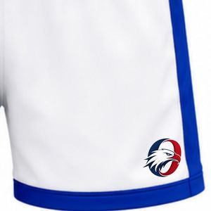Pantalones Cortos de Voleibol Sublimados en Blanco y Azul, Uniformes Deportivos Profesionales para Equipos, Ropa de Entrenamiento de Alto Rendimiento, Uniformes de Juego Cómodos - Product Image 4