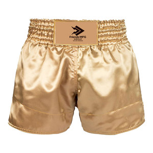 Shorts de Muay Thai Personnalisables en Gros, Durables, Écologiques et Légers pour Adultes – Modèle 2026 en Satin/Nylon/Polyester - Product Image 1