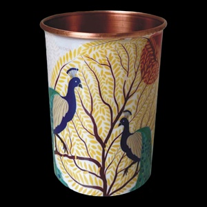 Les dernières tasses en cuivre conçues pour une eau potable saine Utilisation à domicile Fête et cadeau de mariage - Product Image 4
