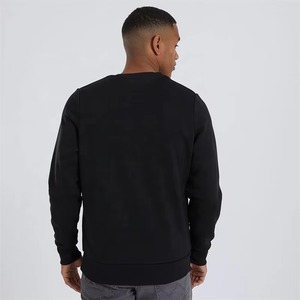 Sweat-shirt à capuche pour hommes en molleton de coton épais, personnalisable OEM, style streetwear, mode hiver, vente en gros, rose - Product Image 5