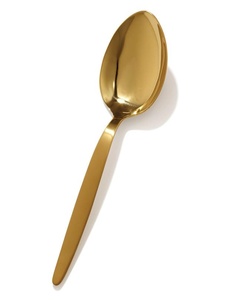 ช้อนชาเคลือบทอง ขัดเงาอย่างดี ด้ามจับสแตนเลสหรูหรา สำหรับงานแต่งงาน - Product Image 5