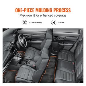 Per CR-V Honda (modelli ibridi) Tappetini per auto da 2017 2022 Set di 3 pezzi si adatta ai modelli di auto - Product Image 2