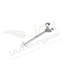 INSTRUMENTOS QUIRÚRGICOS IAA, Retractor Abdominal, Instrumento Quirúrgico Reutilizable de Acero Inoxidable, Aprobado por CE, Clase I, Modelo IAA-R-61 - Product Image 2
