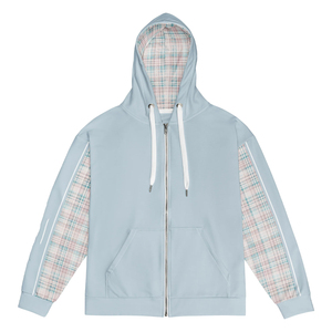 Men Streetwear <b>Zip</b> Up Hoodie Sweatshirt Cotton Fleece Unisex Full <b>Zip</b> <b>Hooded</b> Jacket Oversized Fit - Product Image 1