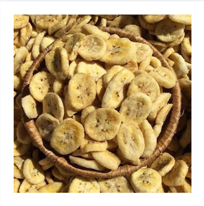Chips de Plátano Dorados Crujientes, Liofilizados y Secados al Sol, Fruta Natural en Rodajas, Golosina Saludable, Sabor Dulce, Vietnam, Paquete a Granel 0.5kg 99 GD - Product Image 1