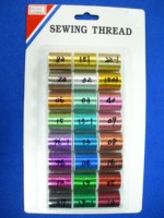 Danking DK-331 150D x 100M Multi-Color Metallic Polyester Embroidery Thread for Sewing and Knitting