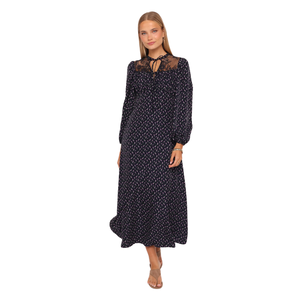 Vestido maxi bohemio para mujer, vestido festivo con estampado floral - Product Image 4