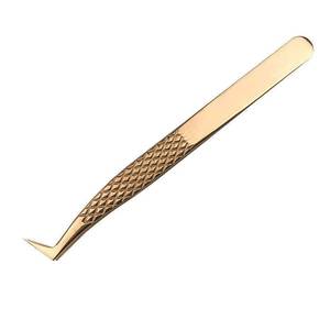 Pince à épiler de précision en acier inoxydable 12,5 cm à pointe lisse - Product Image 4
