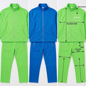 Ensemble de survêtement en nylon personnalisé pour homme, veste coupe-vent et pantalon, vêtements de sport légers, vente en gros OEM - Product Image 4