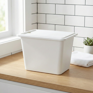 Grand ensemble de 2 tiroirs, organisateur de bureau moderne carré à faire soi-même, boîte en métal avec couvercle - Product Image 4