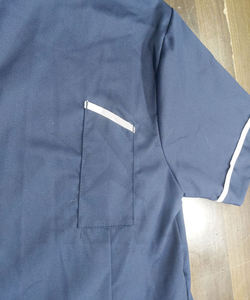 Medical Nursing Working Workwear Workers Tunic <b>Scrubs</b> <b>Top</b> Nurse Uniform <b>Scrubs</b> <b>Tops</b> Womens Short Sleeve Pocket Overalls Uniforms - Product Image 3