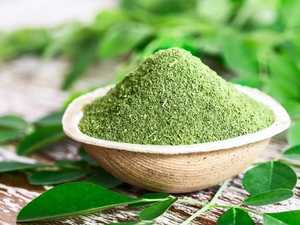 Polvo de Hoja de Moringa Premium de Ojistha Industries, 100% Puro y Secado Naturalmente, Orgánico, 100 g, de Jharkhand, Vida Útil de 36 Meses - Product Image 1