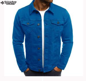 2023 Offre Spéciale veste en jean personnalisée en gros veste de mode en plein air pour hommes veste en jean sur mesure - Product Image 1