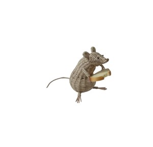Escultura Decorativa de Burro en Miniatura de Ratán Tejido, con Ratán, Regalo, Estatua de Animal Hecha a Mano, Decoración, Compradores Globales - Product Image 4