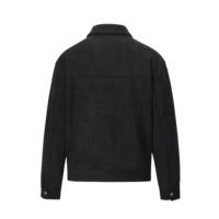 Jaket Luar Motor Premium Nyaman Kasual Musim Dingin Bordir Lengan Panjang Bernapas Tahan Air Bagian Depan Halus