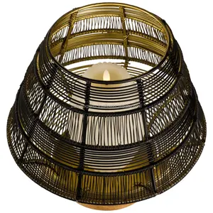 เชิงเทียนเหล็กดีไซน์เนอร์สำหรับตกแต่งบ้านหรูหราของขวัญคริสต์มาสโลหะงานแฮนด์เมดแบบเรียบง่ายสำหรับการใช้ชีวิตสบายๆ - Product Image 2