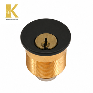 Serrure à mortaise 28 mm avec clé SC, finition bronze huilé, inspection complète en usine, laiton massif durable - Product Image 3