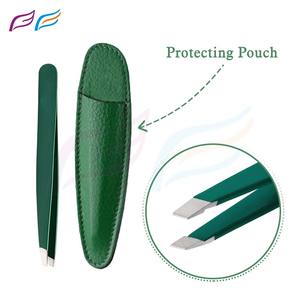 แหนบปลายเฉียงความแม่นยำสูง สีตามสั่ง ผลิตจากสแตนเลส รับผลิตแบบ OEM ODM แหนบตกแต่งคิ้ว แบรนด์ส่วนตัว โรงงานผลิตโดยตรง ราคาดีที่สุด - Product Image 4