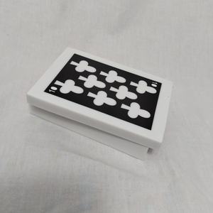 Étui de rangement pour cartes à jouer en résine design avec motif As de Pique intégré, boîte de rangement moderne pour cartes de poker pour la décoration de bar à domicile - Product Image 4