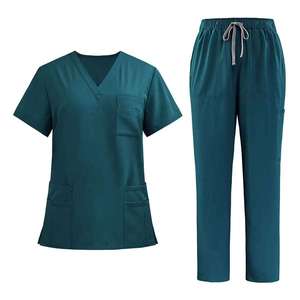 Custom <b>Women</b> Medical Scrub Sets Cotton Polyester Eco Friendly Woven Fabric Blouses Shirts Doctor <b>Nurse</b> Hospital Uniform - Product Image 5