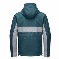 Veste de randonnée en montagne pour homme, légère, à capuche, résistante à l'eau, respirante, fermeture éclair intégrale, vêtements d'aventure en plein air