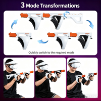 Support de pistolet VR pour PS VR2 – Pistolet de jeu amélioré
