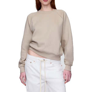 Achetez en gros : Sweat-shirt décontracté en molleton doux pour femme, pull à col roulé confortable pour l'automne avec logo personnalisé sur le devant - Product Image 4