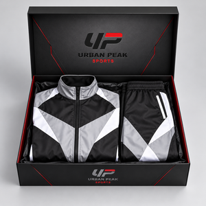 Chándal moderno para hombre, material de nailon flexible, corte deportivo, ideal para correr, hacer ejercicio, entrenamiento físico y uso al aire libre. - Product Image 5