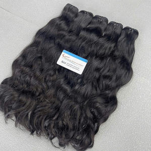 Mejor Precio Cabello Natural Vietnamita Liso y Ondulado Virgen Doble Trama de Fábrica 100% Sin Procesar - Product Image 3